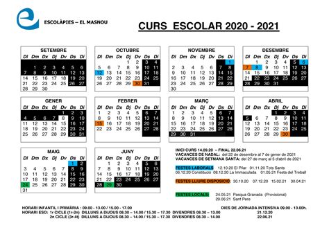 Calendario Escolar 2021 2022 Barcelona : Adtfkzqux6shlm : 20 días a ...