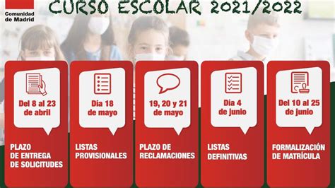Calendario Escolar 2021   2022 en Madrid   Blog de Opcionis