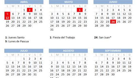 Calendario laboral 2021 en Valencia: día 24 de junio y festivos y ...