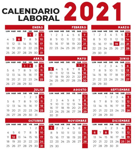 Calendario Laboral Bizkaia 2021   Calendario laboral de Euskadi en 2021 ...
