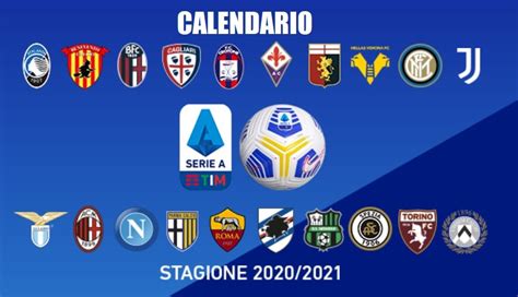 Calendario Liga Italiana 2020 2021 | Serie A