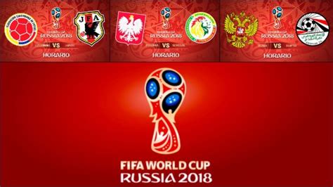 Calendario Mundial de Rusia 2018: Partidos de fútbol hoy ...