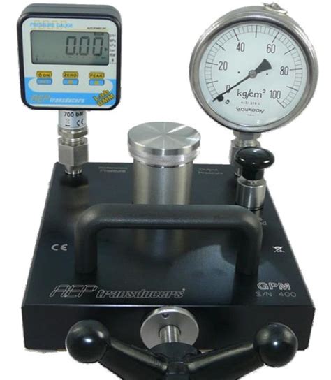 Calibrador de manómetros, presostatos y sensores de presión AEP GPM