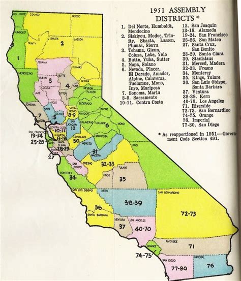 California State Senate District Map | Living Room Design 2020