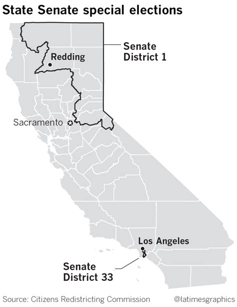 California State Senate District Map   Maping Resources