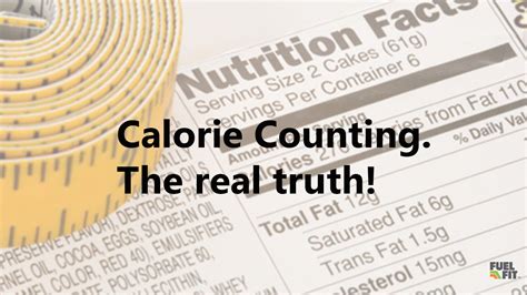 Calorie Counting is not the way to lose weight | FuelFit