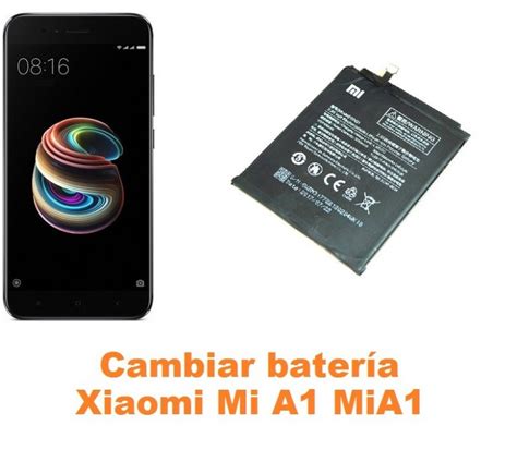 Cambiar Batería Xiaomi Mi A1 MiA1 ¡Mejores Ofertas! Madrid