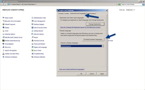 Cambiar el idioma en Windows 7: instalar paquetes de ...