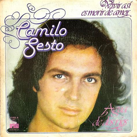 Camilo Sesto – Vivir Así es Morir de Amor Lyrics | Genius ...
