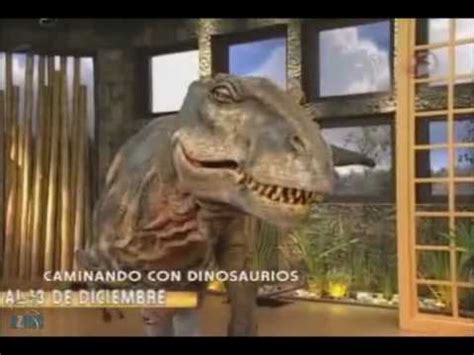Caminando con Dinosaurios en el programa Hoy   YouTube