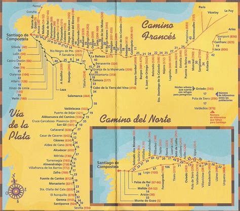 Camino Map | SHOW ME THE CAMINO