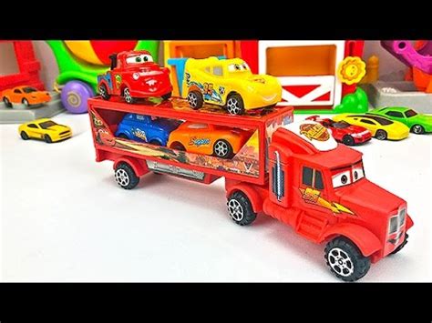 Camión Transportador de Autos para Niños   Cars de Colores ...