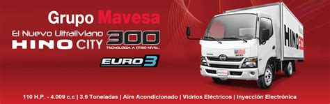 Camiones Hino de venta en MAVESA Quito, Guayaquil, Cuenca ...