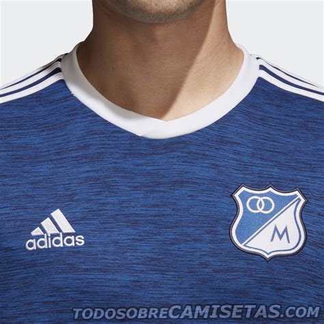 Camiseta adidas de Millonarios FC 2018   Todo Sobre Camisetas
