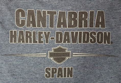 Camiseta para hombre Cantabria Harley Davidson Mens Crusader