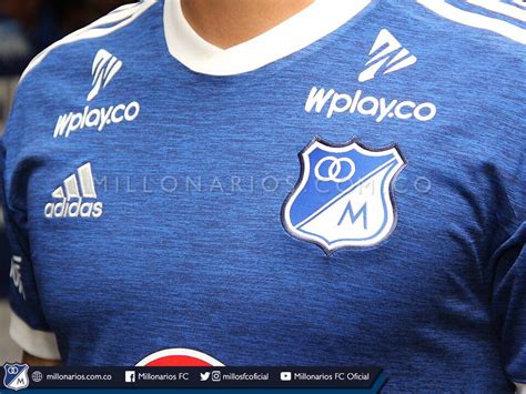 Camiseta titular Adidas de Millonarios 2018
