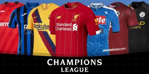 Camisetas de la UEFA Champions League 2019/2020