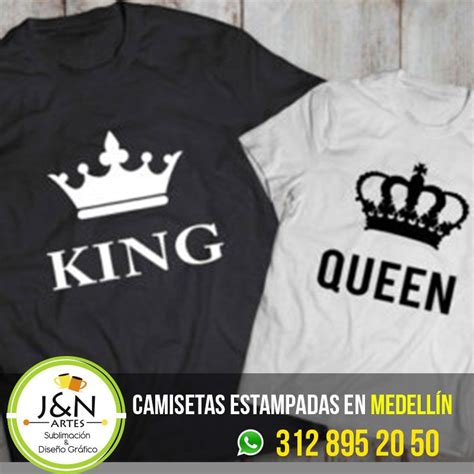 Camisetas King Queen en Medellin | Camisetas Parejas ...