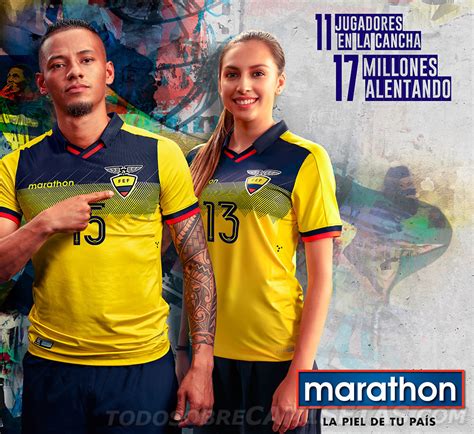 Camisetas Marathon de Ecuador Copa América 2019
