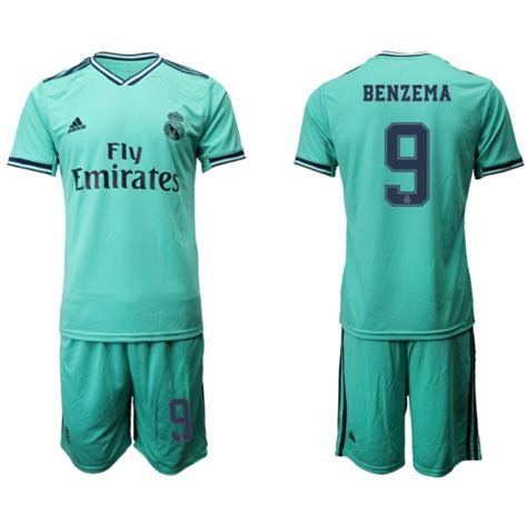Camisetas Real Madrid BENZEMA 9 Niños Tercera Equipacion ...