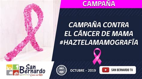 Campaña contra el cáncer de mama YouTube