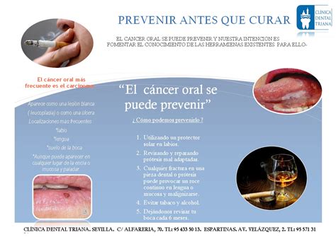 Campaña de detección precoz del cáncer oral en Clínica ...