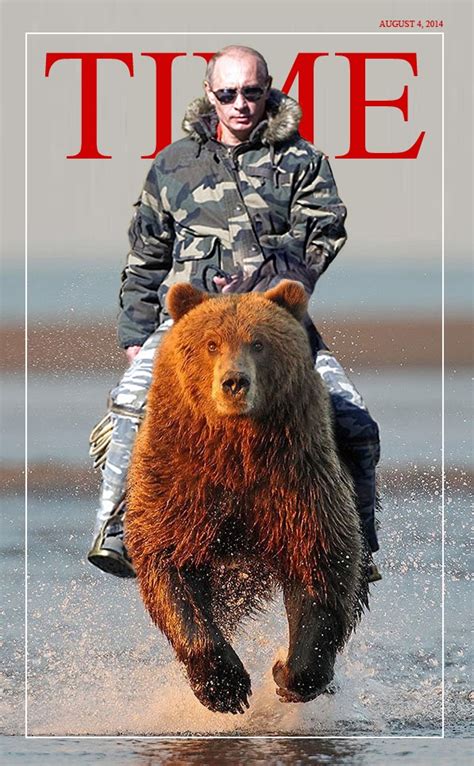 Can we ride a bear like Russia s President Putin?   Quora