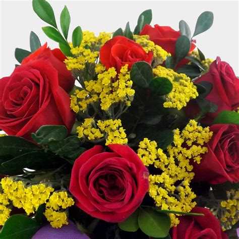 Canasta de rosas rojas  AR 32  | Arreglos florales | Hana Flowers