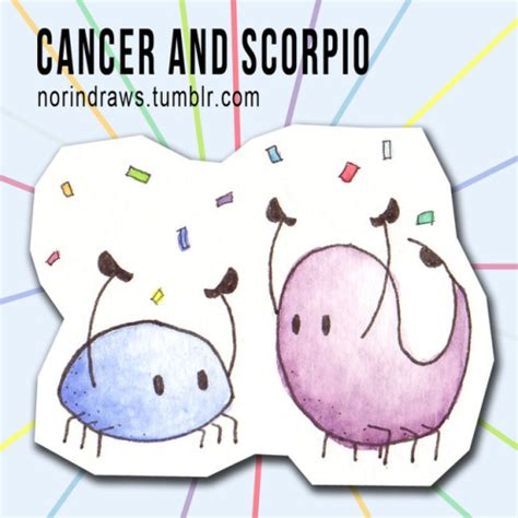 cancer and scorpio on Tumblr