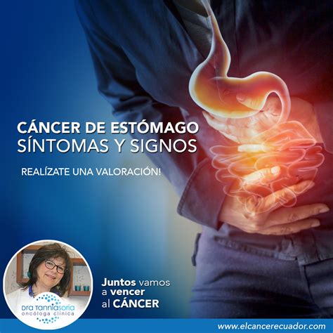 Cáncer de estómago: Síntomas y signos   Dra. Tannia Soria ...
