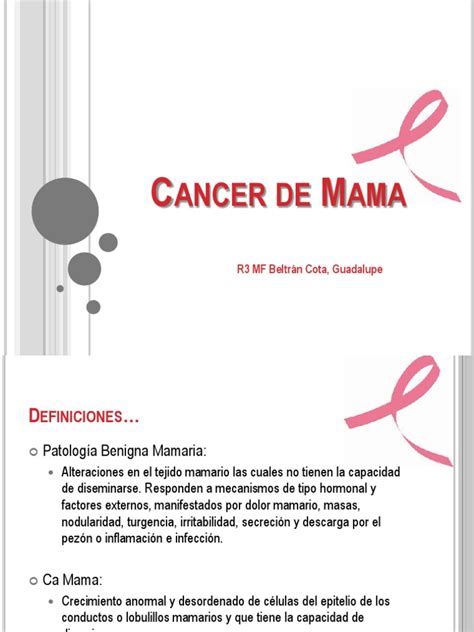 Cancer de Mama | Cáncer de mama | Cáncer