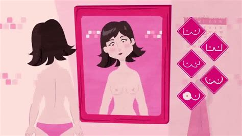 Cáncer de mama Cómo hacerse un autoexamen mamario   YouTube