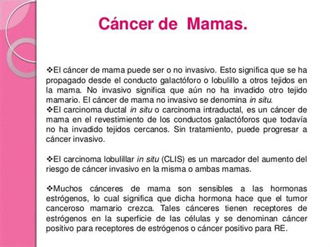 Cancer de mamas.