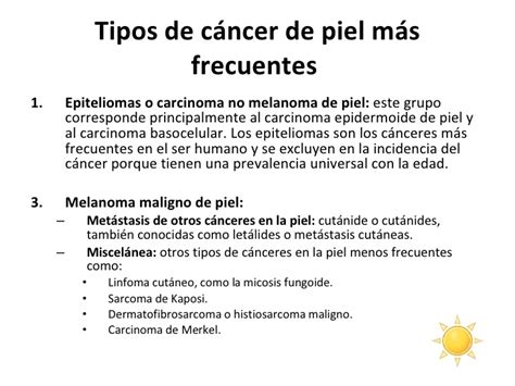 Cancer De Piel!!