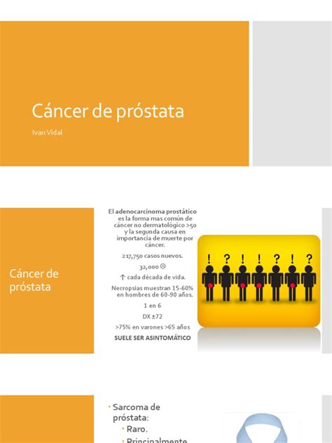 Cáncer de próstata.pdf | Cancer de prostata | Epidemiología