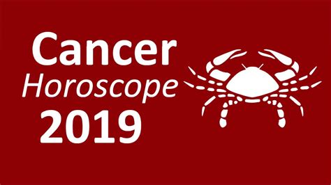 Cancer Horoscope 2019 | Cancer Astrology Predictions 2019 ...