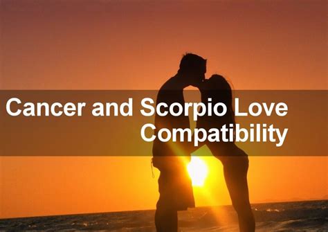 Cancer Woman & Scorpio Man Sexual, Love & Marriage ...
