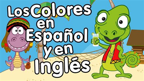 Canción de los Colores en Inglés y Español   Canción para ...