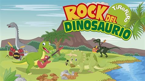 Canción Dinosaurios para Ninos  El Rock del Dinosaurio  Música Infantil ...