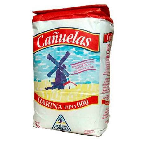 Cañuelas Harina 000 Wheat Flour Iron Fortified & Vitamins Excellent for ...