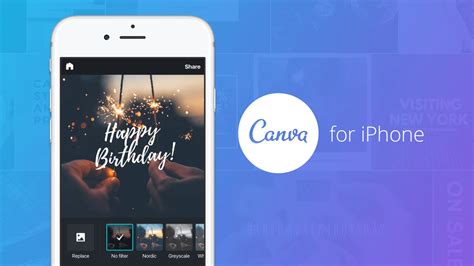Canva iPhone app   Professional designs on the go