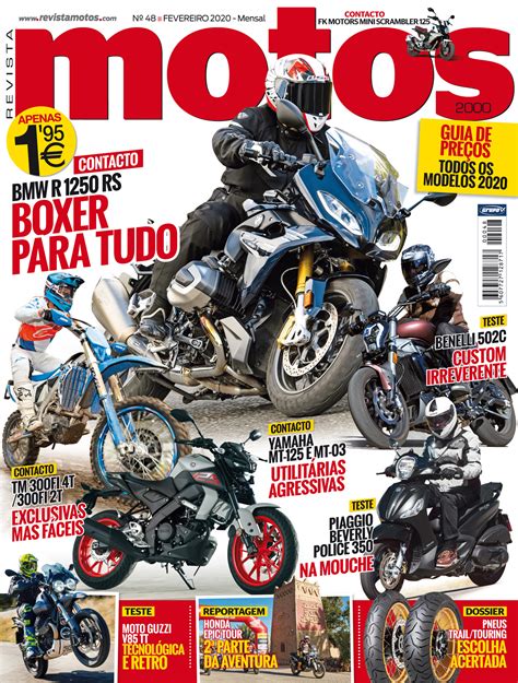 Capa   fevereiro 2020   Revista Motos