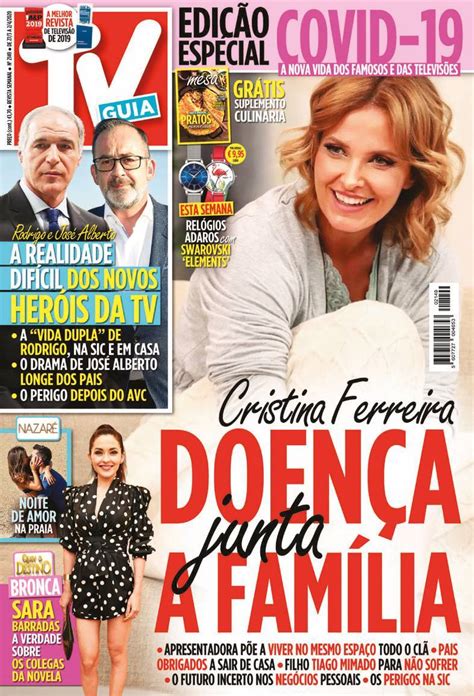 Capa Revista TV Guia   27 março 2020   capasjornais.pt