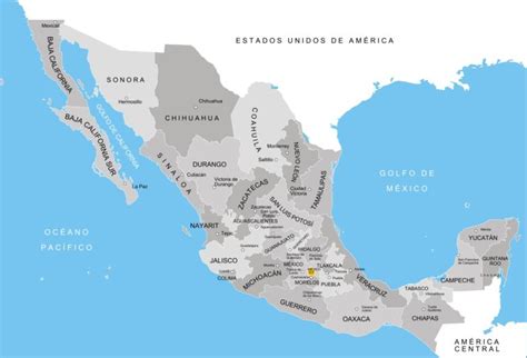 Capitales de los estados de México | Saber es práctico