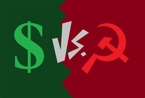 Capitalism Vs. Communism  by UnionOI | Redbubble