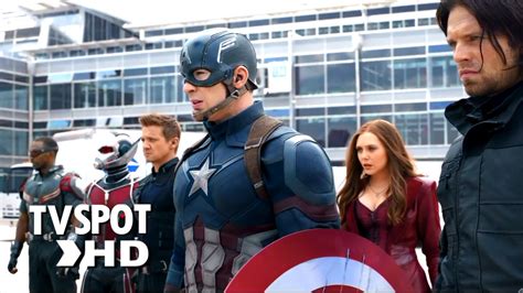 Capitán América Civil War Trailer Super Bowl Español ...