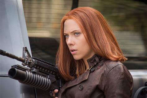 Captain America 2 TV Spot & Black Widow Images; ScarJo talks Strong ...