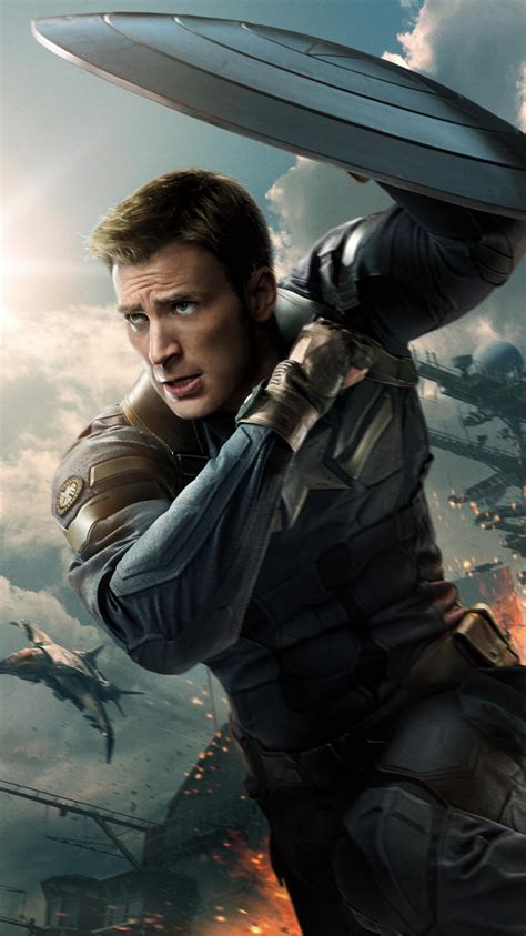 Captain America: The Winter Soldier  2014  Phone Wallpaper ...