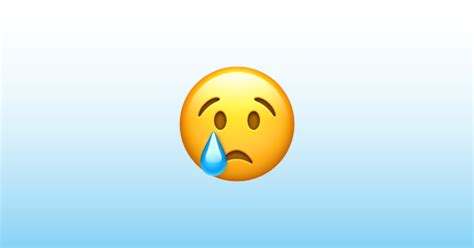 Cara llorando Emoji