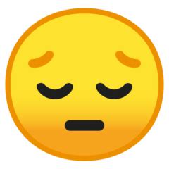 Cara triste Emoji — Significado, copiar y pegar ...